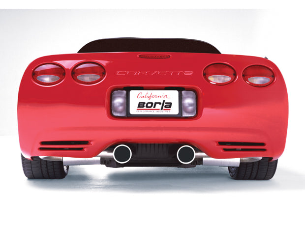 BORLA 140017 Cat Back Exhaust System C5 CORVETTE / C5 CORVETTE Z06 1997-2004 S-Type Classic Photo-0
