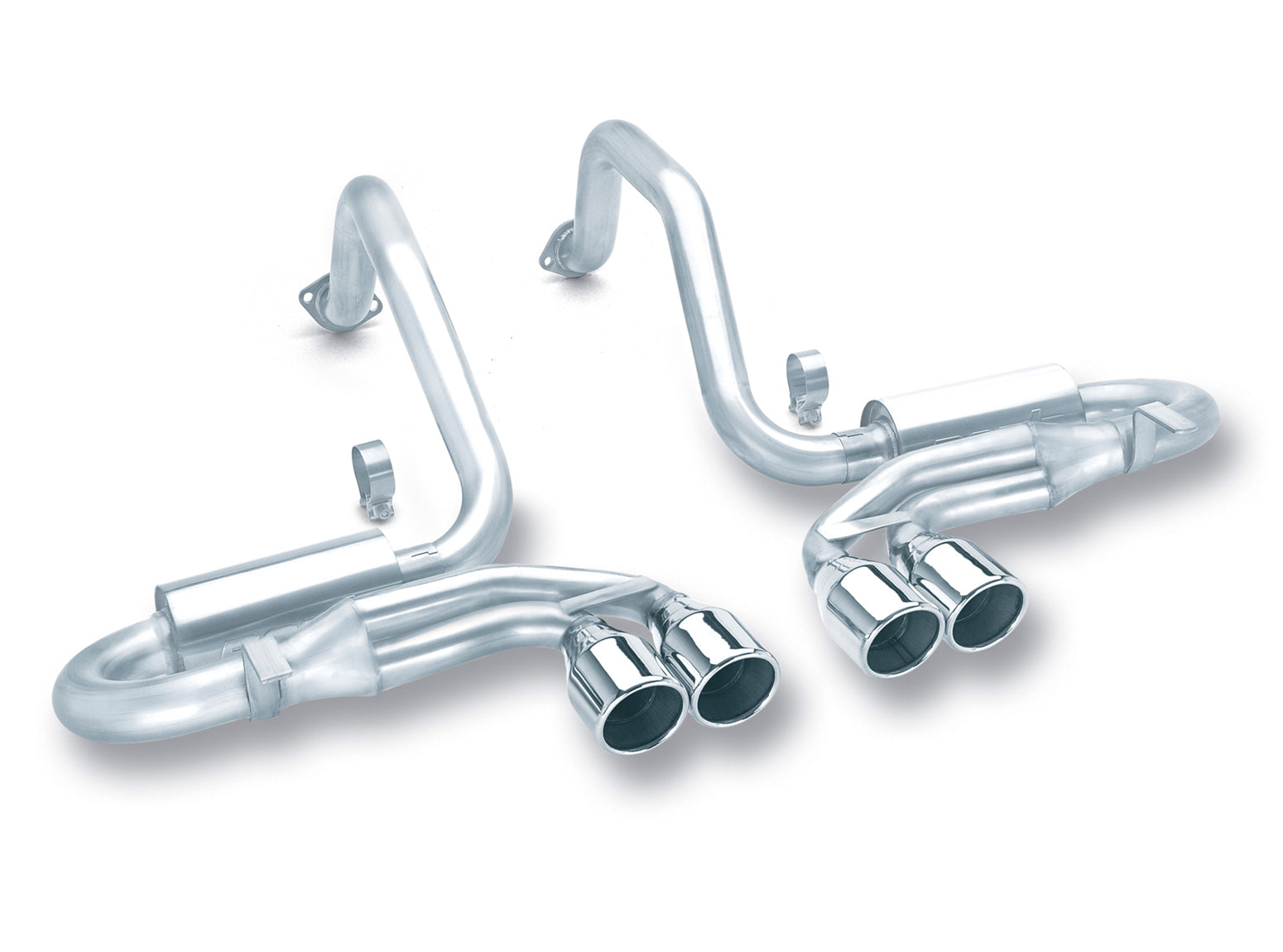 BORLA 140038 Cat Back Exhaust System C5 CORVETTE / C5 CORVETTE Z06 1997-2004 S-Type Classic Photo-0