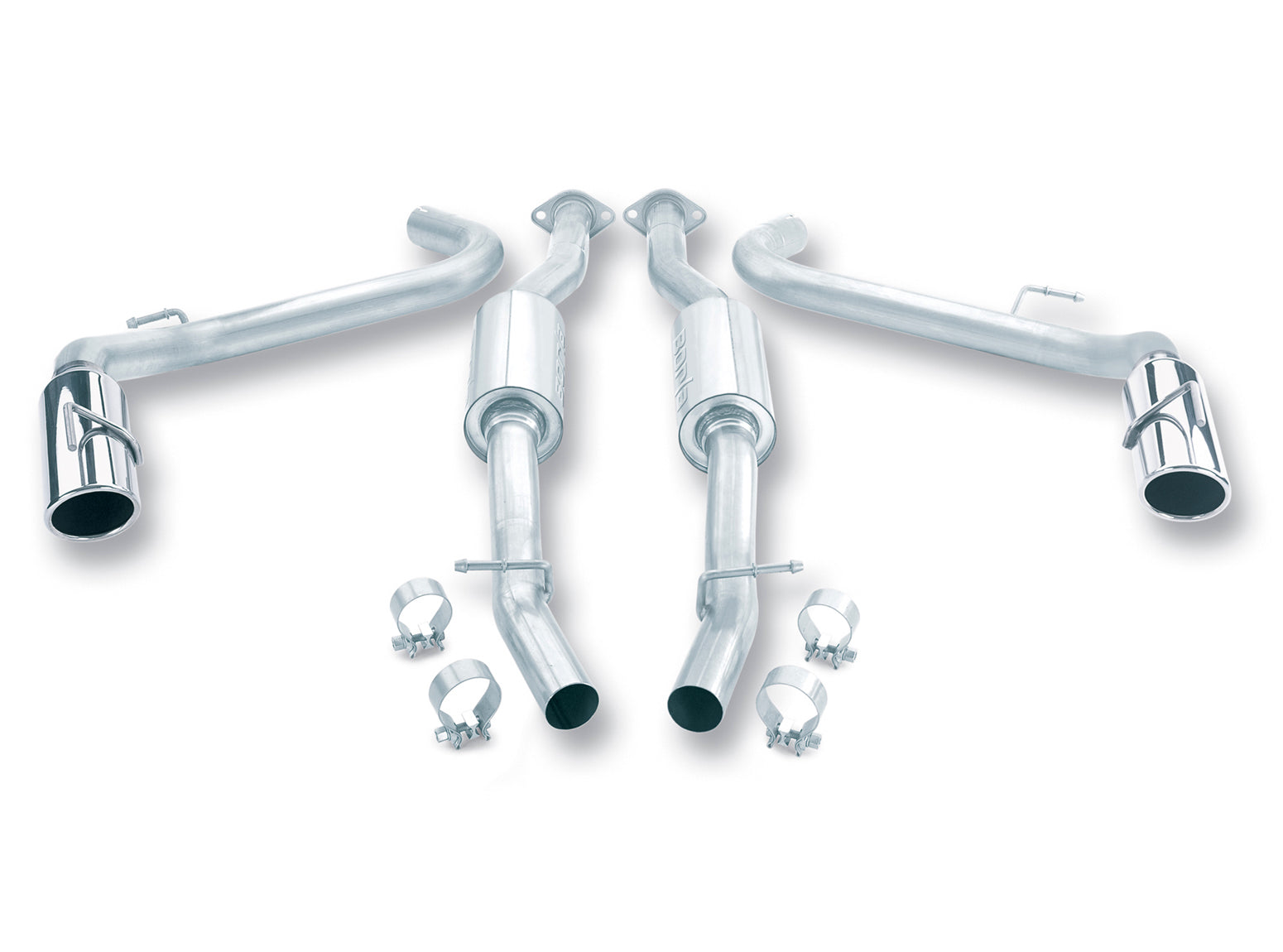 BORLA 140052 Cat Back Exhaust System Mustang Cobra 1999-2004 S-Type Photo-0