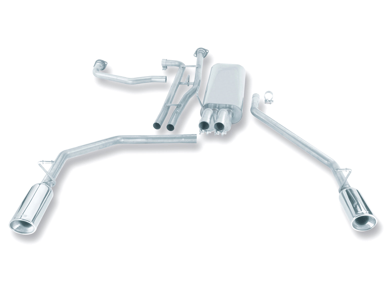 BORLA 140079 Cat Back Exhaust System Titan 2004-2012 Photo-0