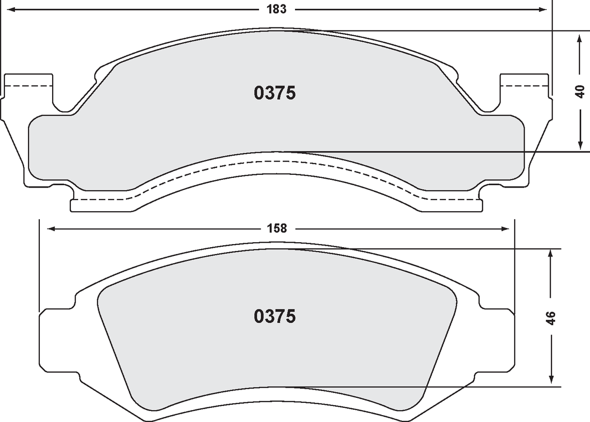 PFC 0375.22 Brake Pads (Z-Rated Compound) Photo-0