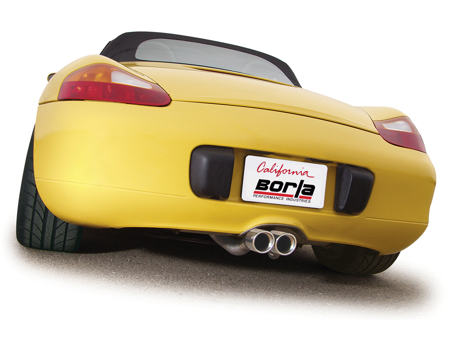 BORLA 140115 Cat Back Exhaust System BOXSTER S 00-04 3.2L 6 CYL MT Photo-1
