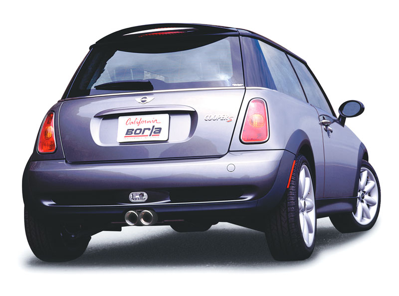 BORLA 140120 Cat Back Exhaust System MINI Cooper S 2004-2006 Touring Photo-0