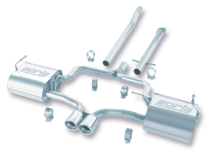 BORLA 140120 Cat Back Exhaust System MINI Cooper S 2004-2006 Touring Photo-1