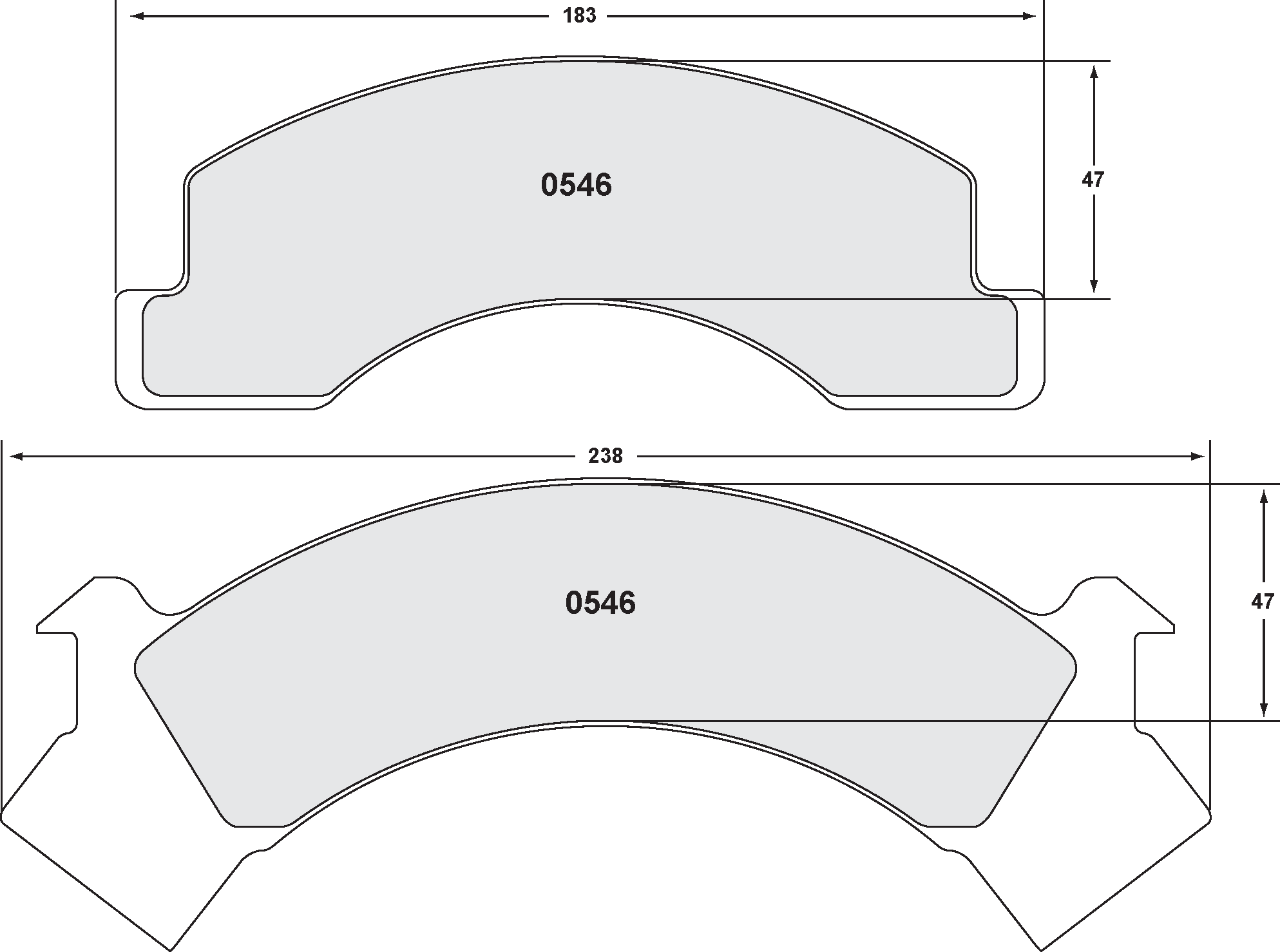 PFC 0546.22 Brake Pads Z-RATED for CHEVROLET W3500 1995-1997 Photo-0