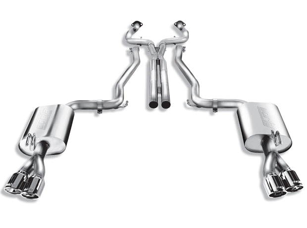 BORLA 140287 Cat Back Exhaust System G8 08- 09 6.0L V8 RWD Photo-0