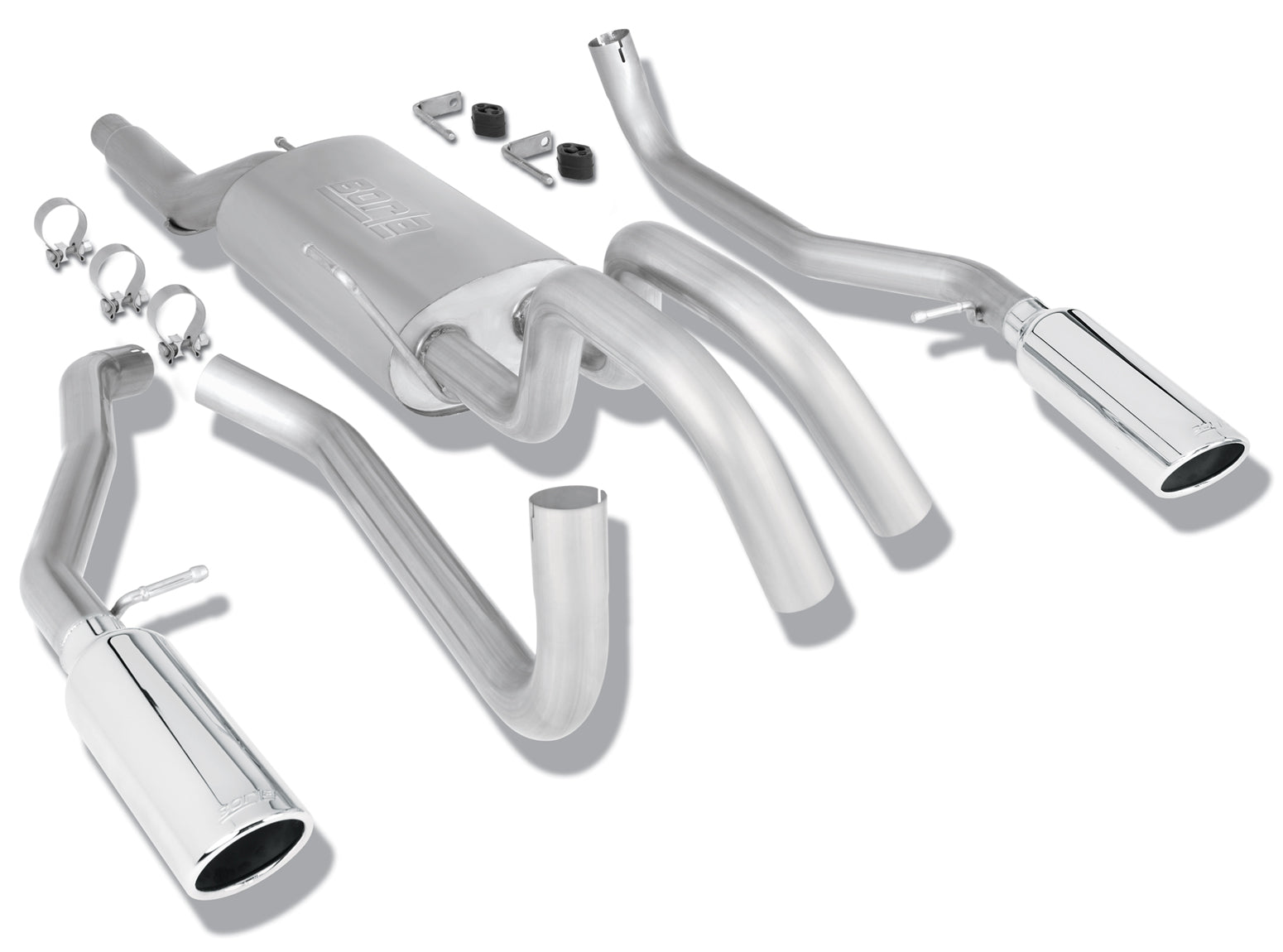 BORLA 140291 Cat Back Exhaust System F-150 09 4.6L / 5.4L V8 Photo-0