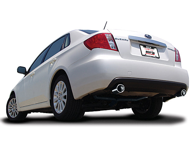 BORLA 140324 Cat Back Exhaust System IMP SEDAN 09 2.5l AT / MT AWD Photo-1