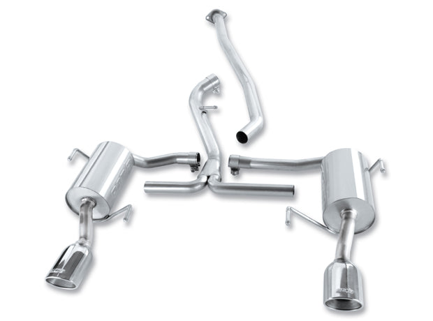 BORLA 140324 Cat Back Exhaust System IMP SEDAN 09 2.5l AT / MT AWD Photo-0