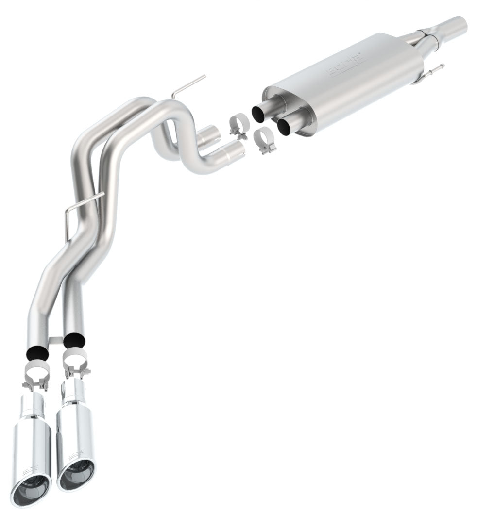 BORLA 140383 Cat Back Exhaust System F-150 / RAPTOR 10 6.2L V8 2&4W Photo-1