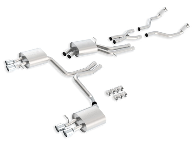 BORLA 140403 Cat Back Exhaust System S4 2010-11 3.0L AT / MT AWD Photo-0