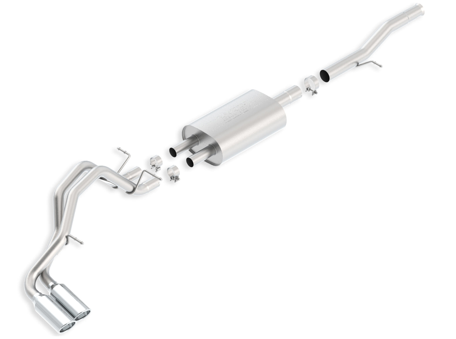 BORLA 140423 Cat Back Exhaust System SUB / YUKON XL 09- 11 5.3L Photo-0