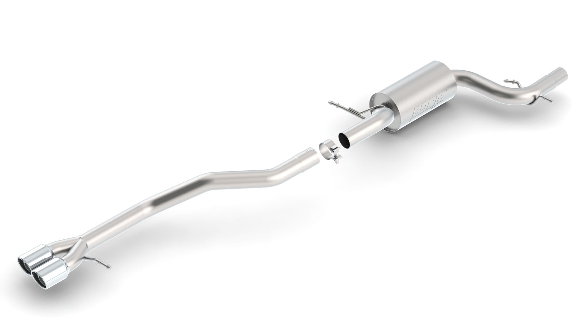 BORLA 140472 Cat Back JETTA GLI / SKODA OCTAVIA RS 2,0 Turbo Photo-1