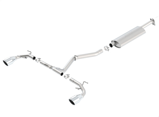BORLA 140496 Cat Back Exhaust System FR-S / BRZ 2013 2.0l AT / MT Photo-0