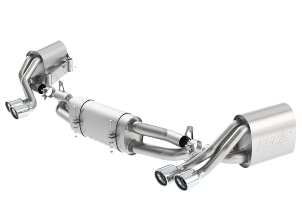 BORLA 140524 Cat Back Exhaust System (991) 911S / 911 4S 2013- 3.4L A / T Photo-0