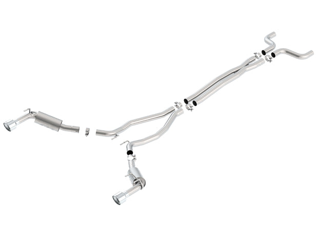 BORLA 140532 Cat Back Exhaust System CAMARO SS 13- 6,2L V8 ATACK Photo-0