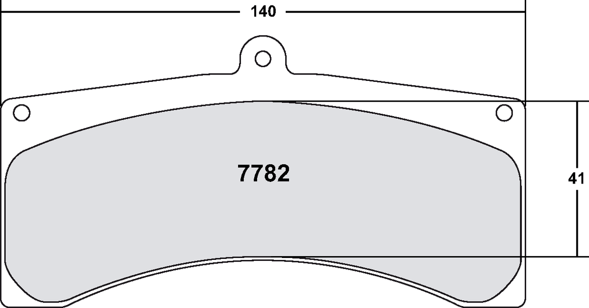 PFC 7782.01.28.34 Brake Pads (01 Compound, 28 mm) Photo-0