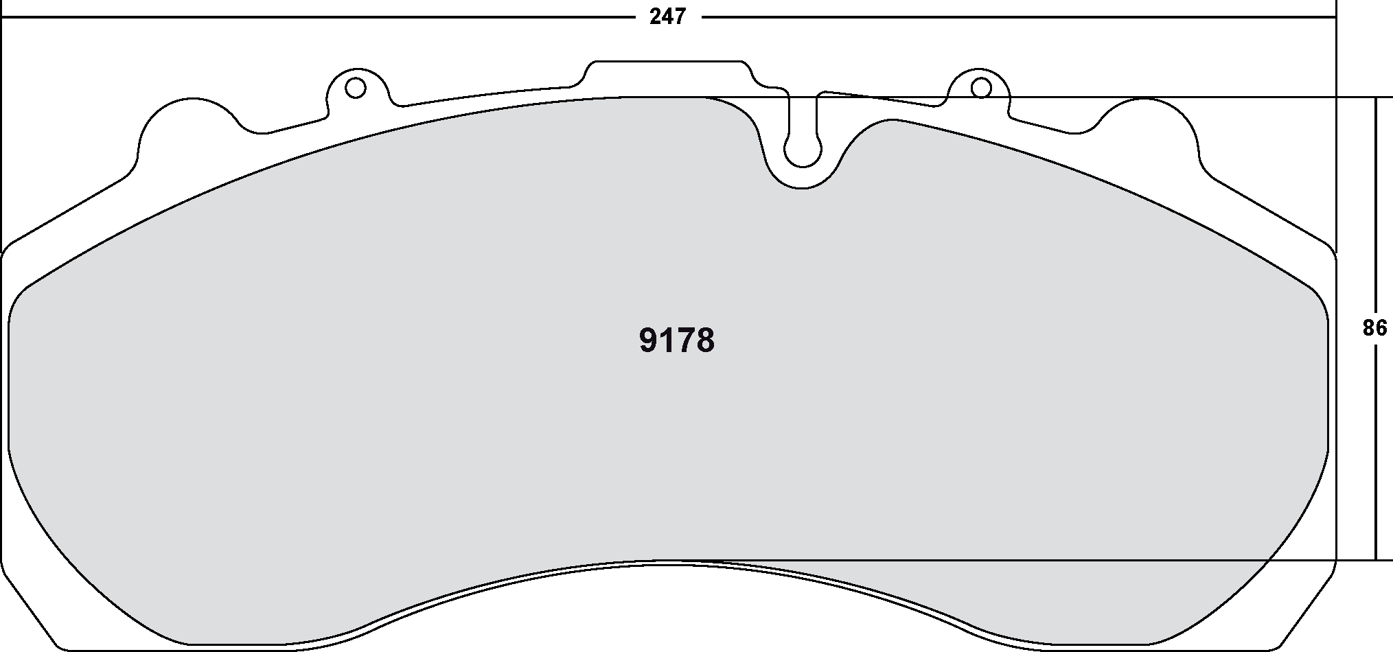 PFC 9178.12 Brake pads Z-RATED ECV Photo-0