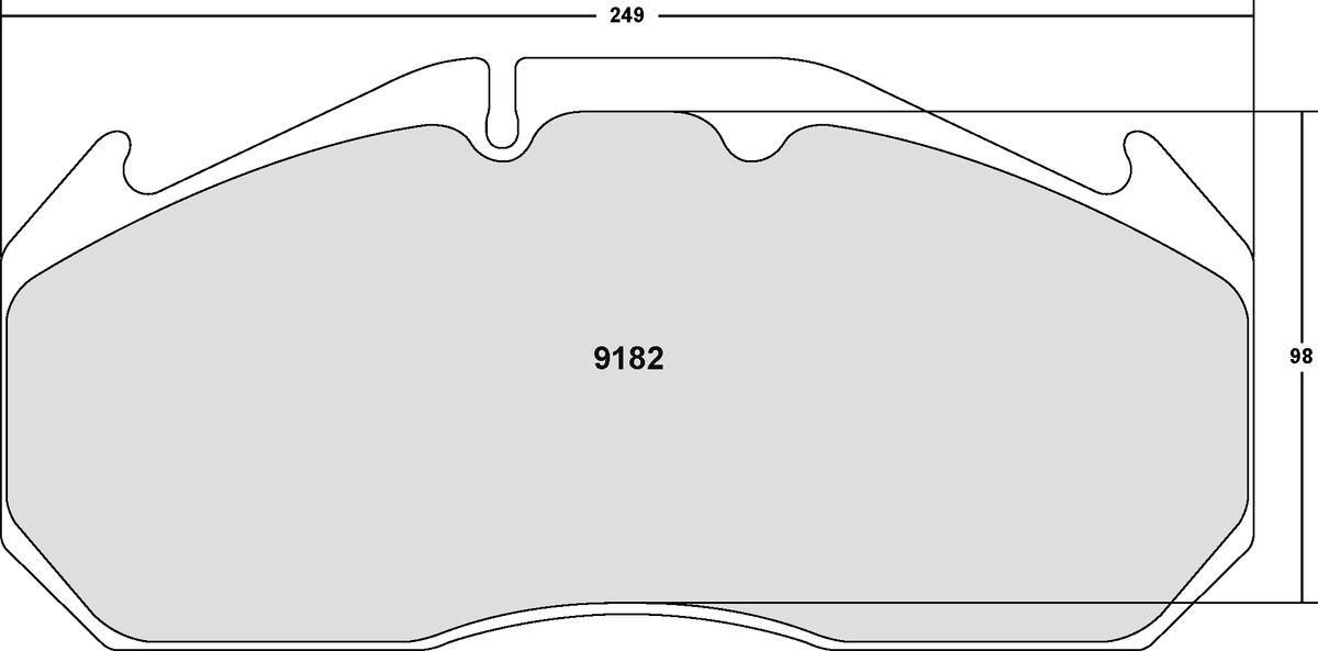 PFC 9182.10 Brake pads Z-RATED ECV Photo-0