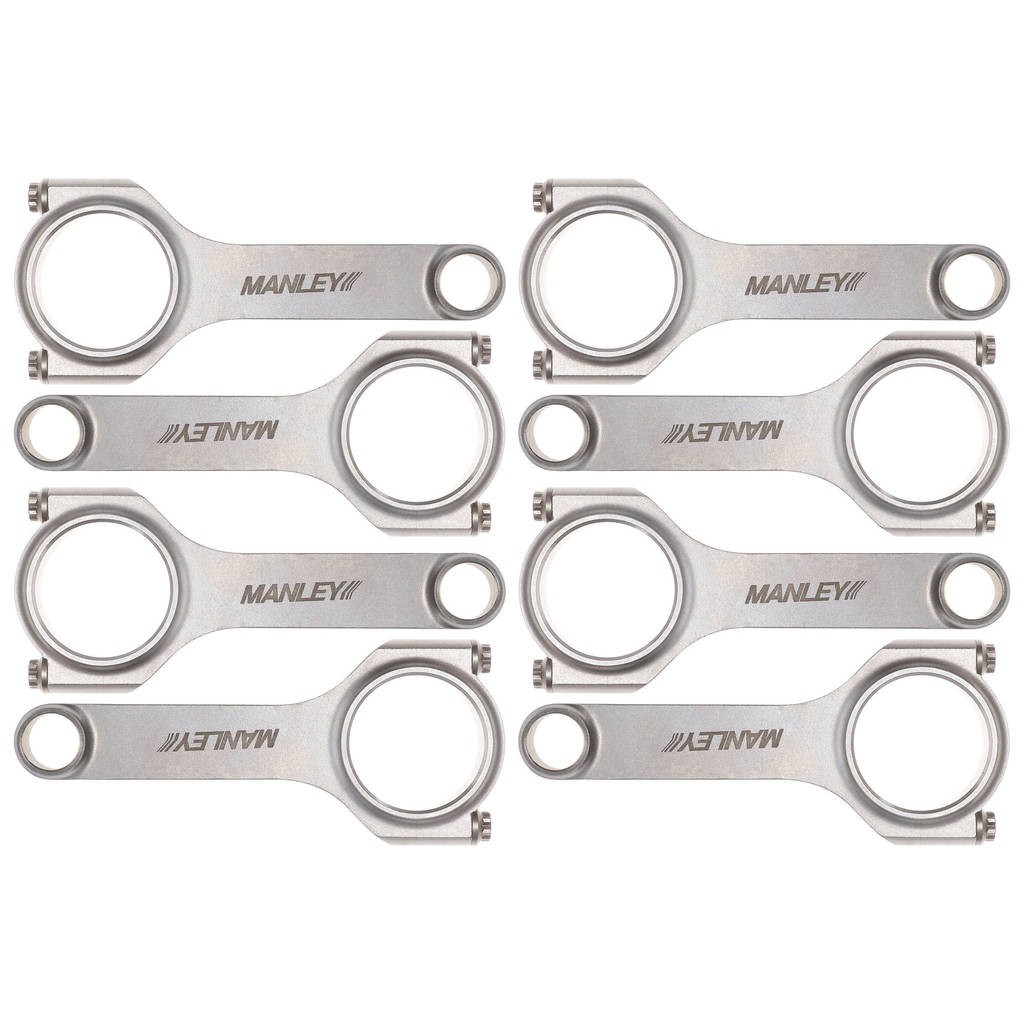 MANLEY 14060-8 H-Beam Connecting Rod Set for CHEVROLET Big Block Photo-4