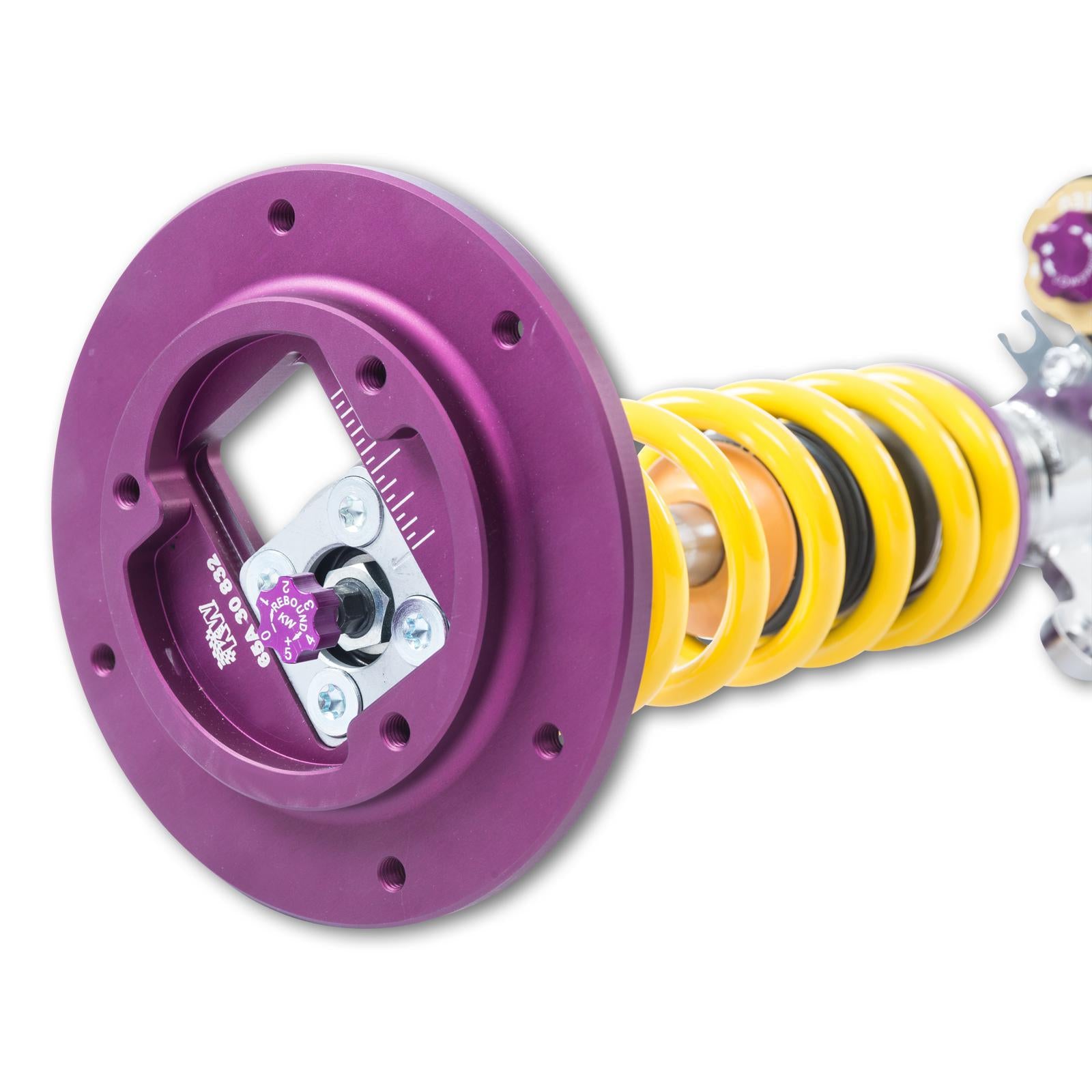 KW 3A7200DY Coilover Kit INOX V4 BMW M2 Clubsport (F87); (M3) Photo-2