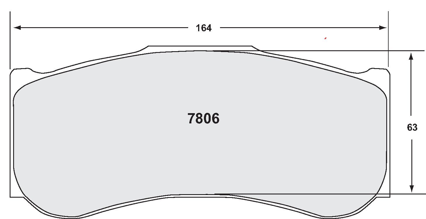 PFC 7806.01.30.34 Brake pads RACE 01 CMPD 30MM front Bentley Continental GT3 Photo-0