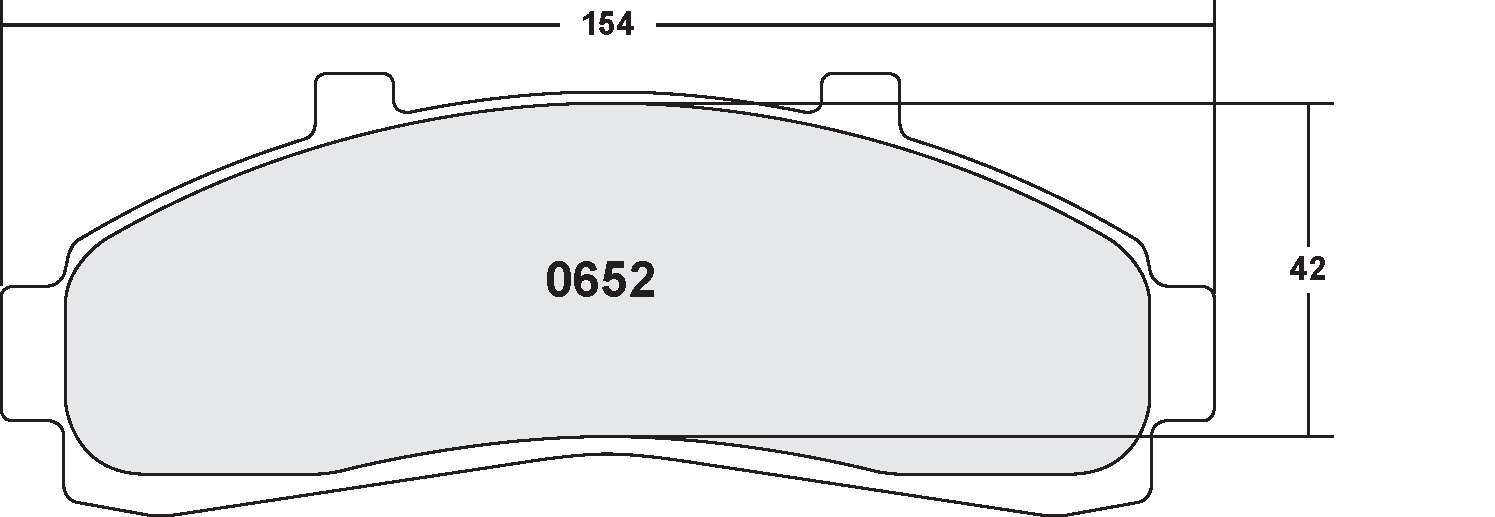 PFC 0652.22 Brake Pads Z-RATED for FORD Explorer 1995-2001 / Ranger 1995-2001 Photo-0