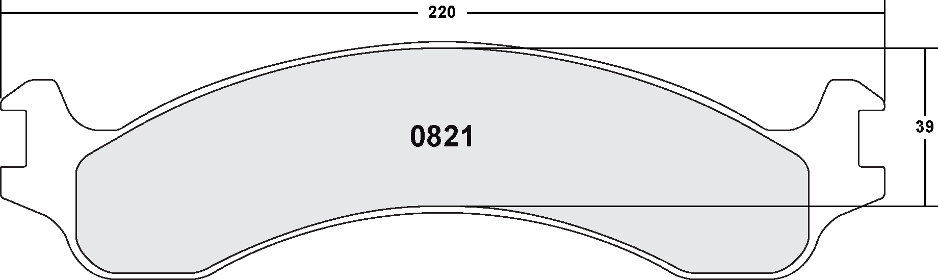 PFC 0821.22 Front Brake Pads for DODGE Ram 3500 2000-2002 Photo-0