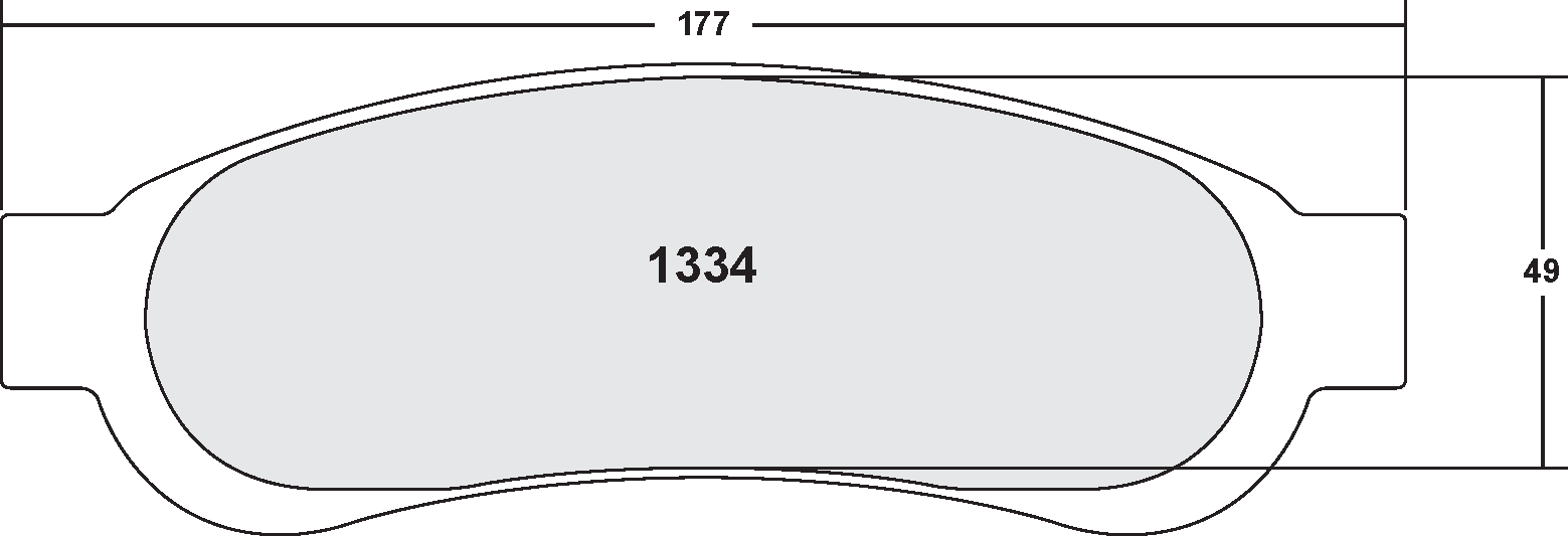 PFC 1334.11 Brake pads Z-RATED Photo-0