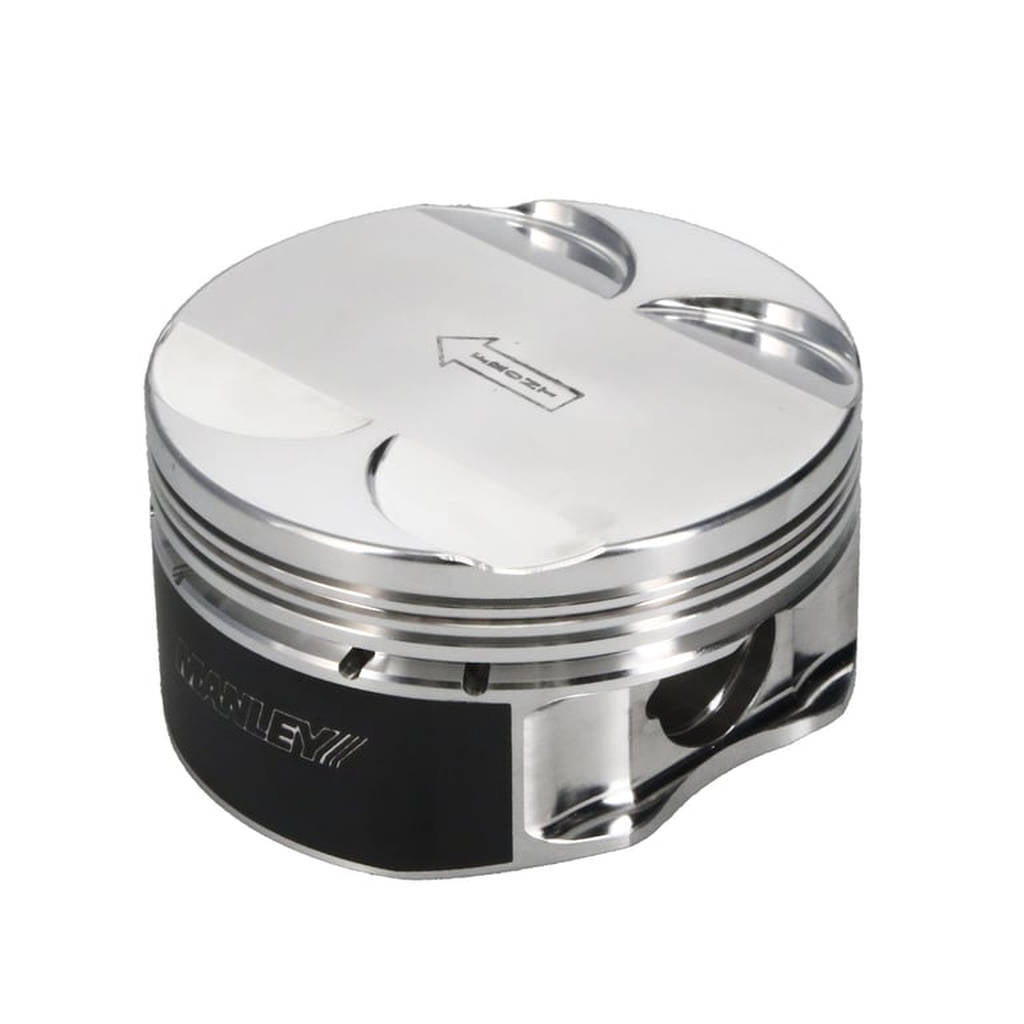 MANLEY 598470C-8 Piston Set (3.700" Bore, 1.165" CH, -2.50 CC) for FORD 5.0L Modular Coyote V8 Photo-3
