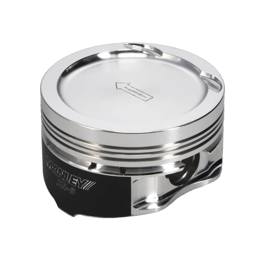 MANLEY 638000C-4 Piston Set (86.00 mm Bore, 1.260" CH, -12.00 CC) for NISSAN SR20DE Photo-4
