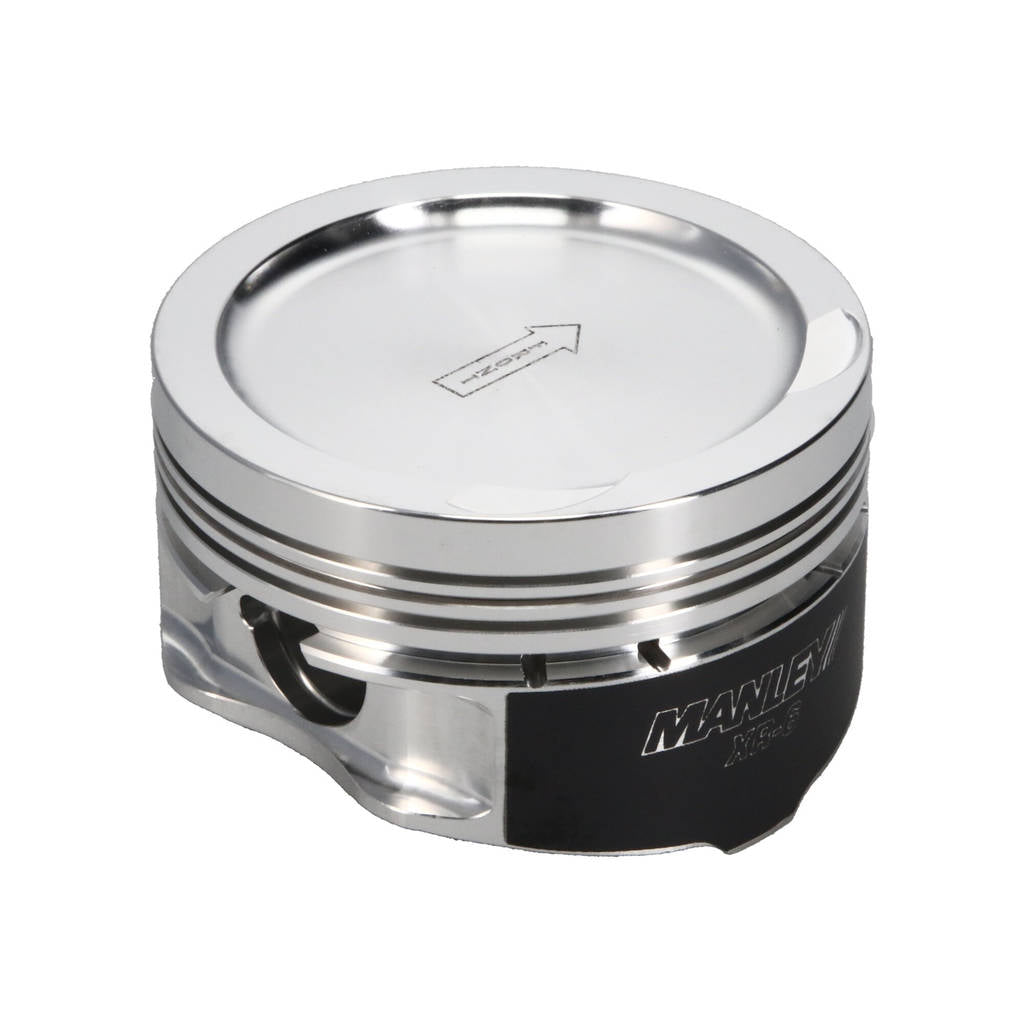 MANLEY 638000C-4 Piston Set (86.00 mm Bore, 1.260" CH, -12.00 CC) for NISSAN SR20DE Photo-5