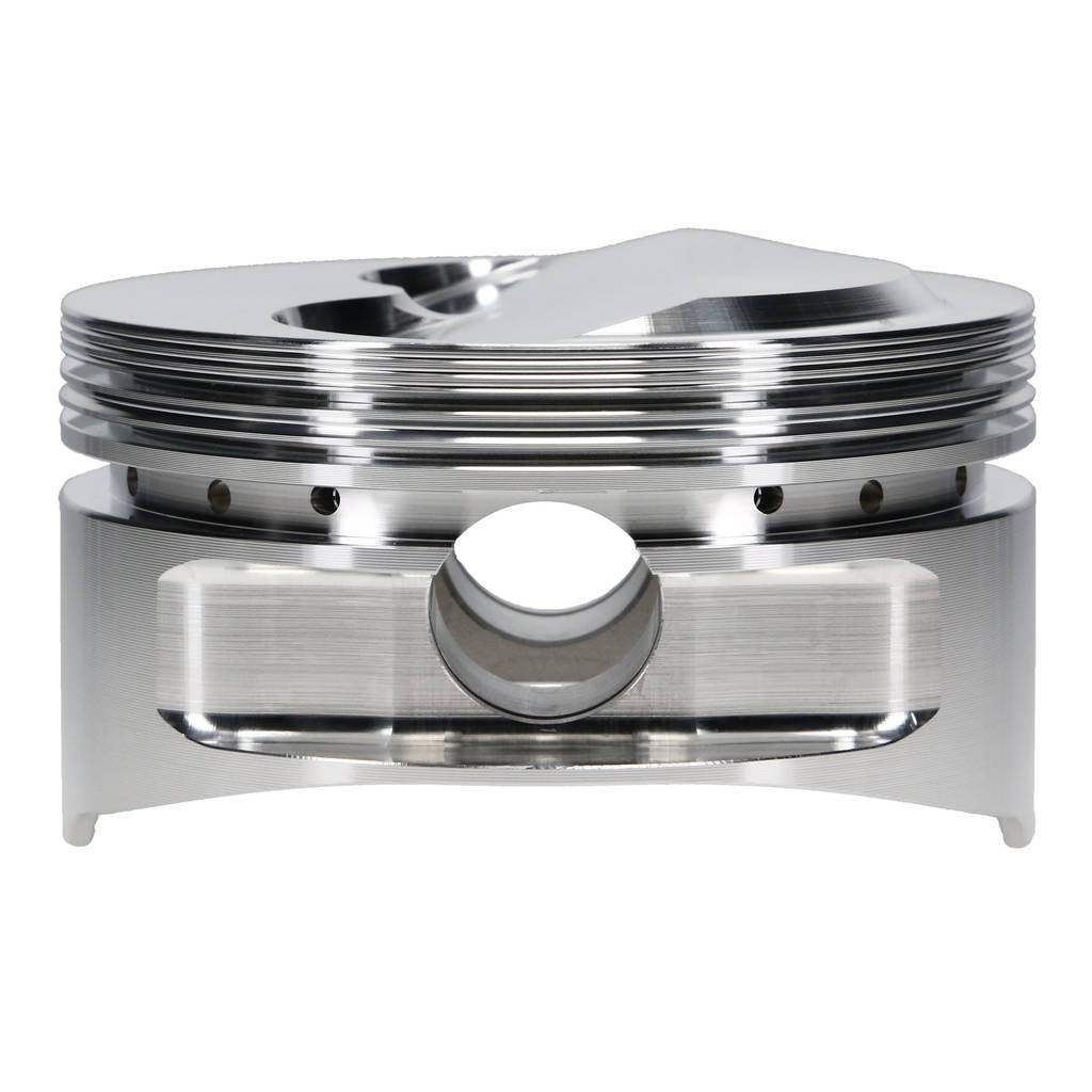 JE 186444 Piston Kit (4.130 in. Bore, 1.100 in. CH, 3.00 CC) for CHEVROLET 400 Small Block Solid Engine Photo-1