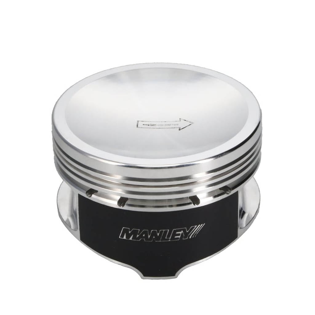 MANLEY 595270CE-8 Piston Set (3.700" Bore, 1.200" CH, -18.00 CC) for FORD 4.6L Modular V8 Photo-0