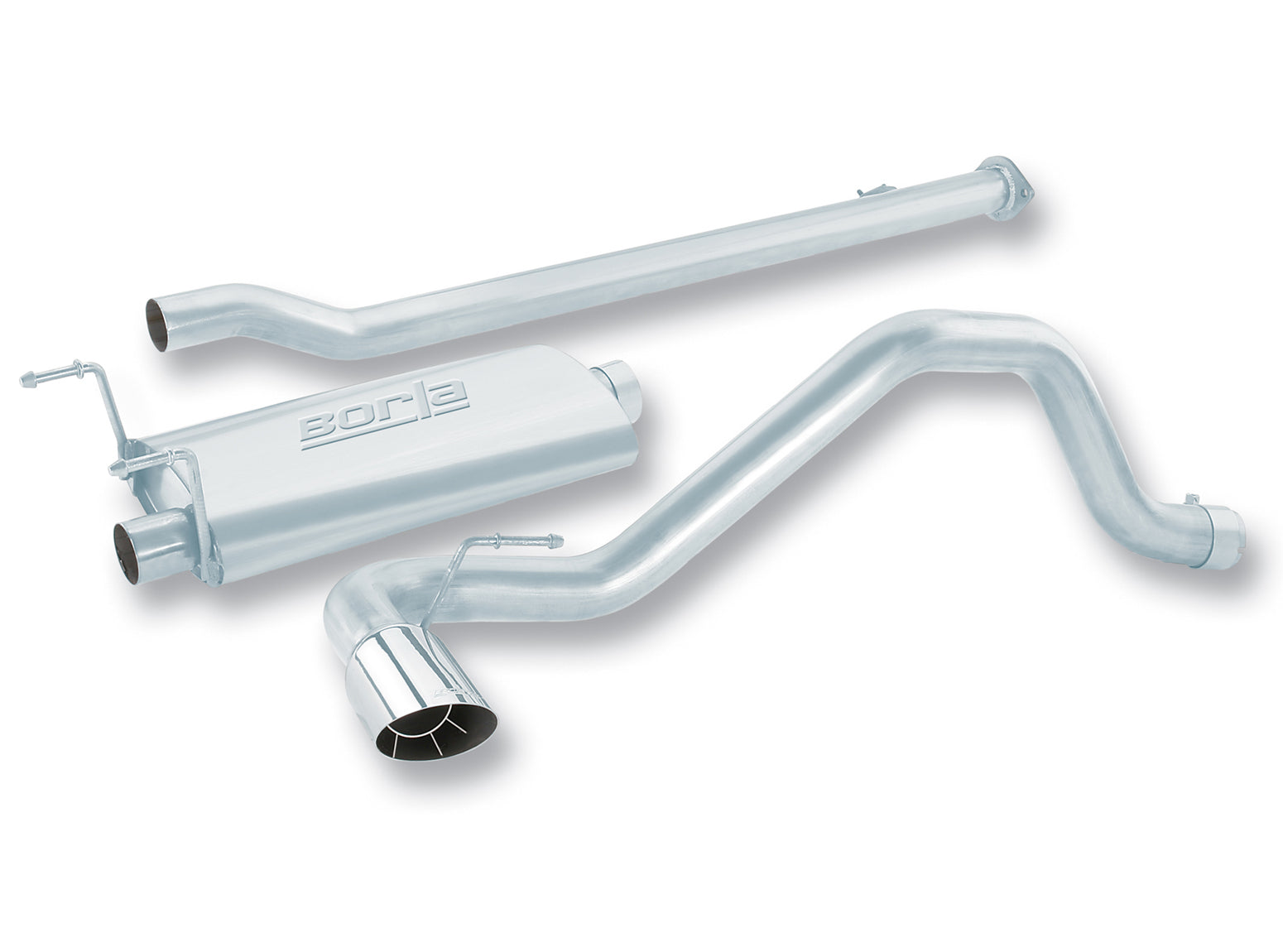 BORLA 14597 Cat Back Exhaust System TAC 95-99 3.4L V6 4WD & PRERUN Photo-0