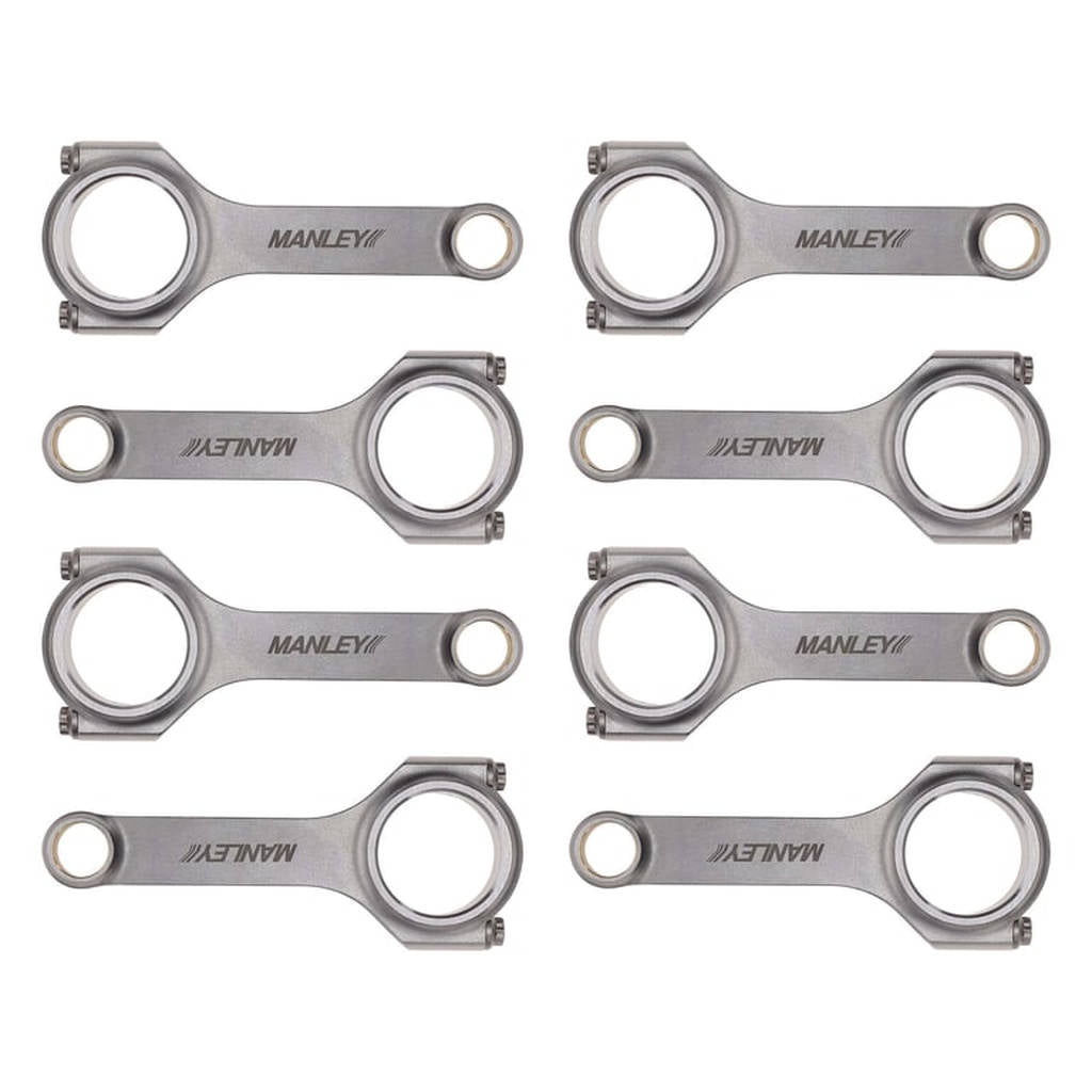 MANLEY 14056-8 H-Beam Connecting Rod Set for CHEVROLET Small Block Photo-4