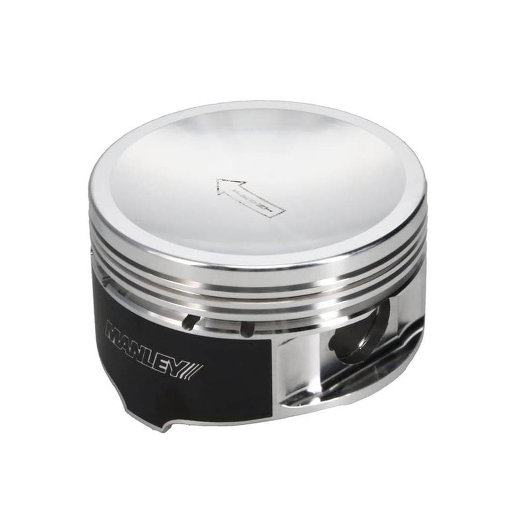 MANLEY 595220C-8 Piston Set (3.572" Bore, 1.200" CH, -18.00 CC) for FORD 4.6L Modular V8 Photo-4