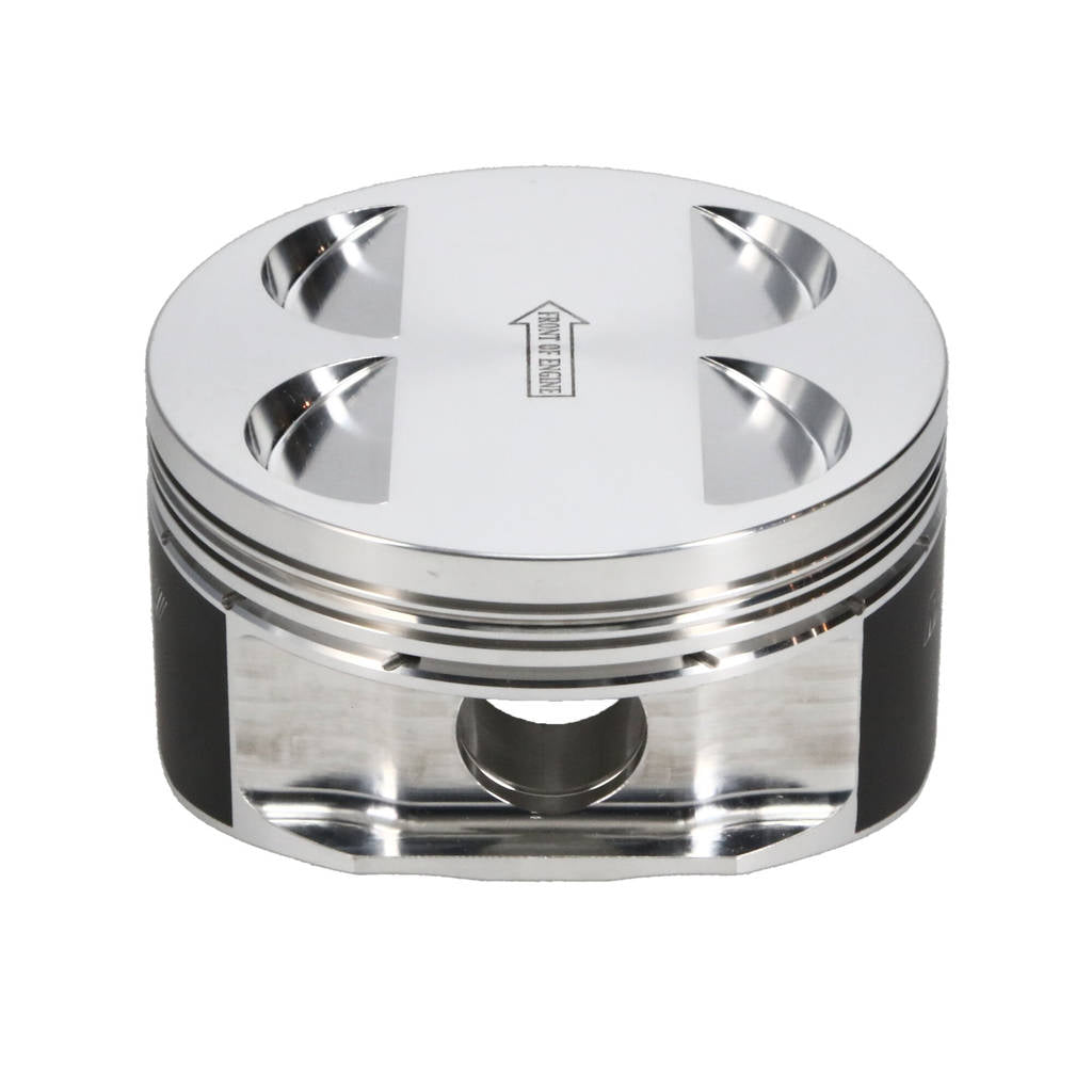 MANLEY 634010C-6 Piston Set (99.00 mm Bore, 1.350" CH, -2.00 CC) for NISSAN 3.8L VR38DETT Photo-0
