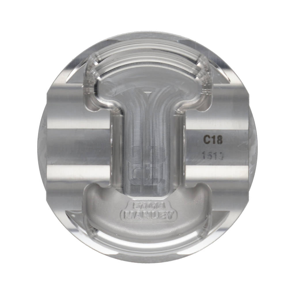 MANLEY 634010C-6 Piston Set (99.00 mm Bore, 1.350" CH, -2.00 CC) for NISSAN 3.8L VR38DETT Photo-7