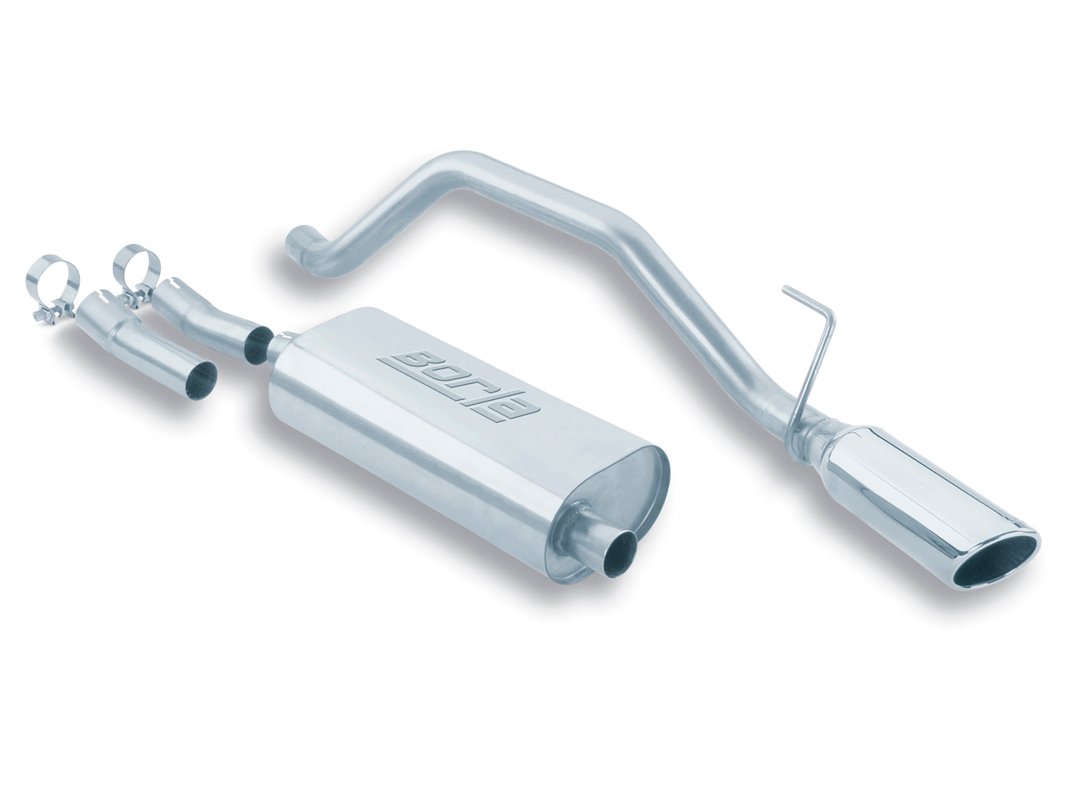 BORLA 14836 Cat Back Exhaust System GCHER 99-04 4.0L 6CYL / 4.7L V8 Photo-0
