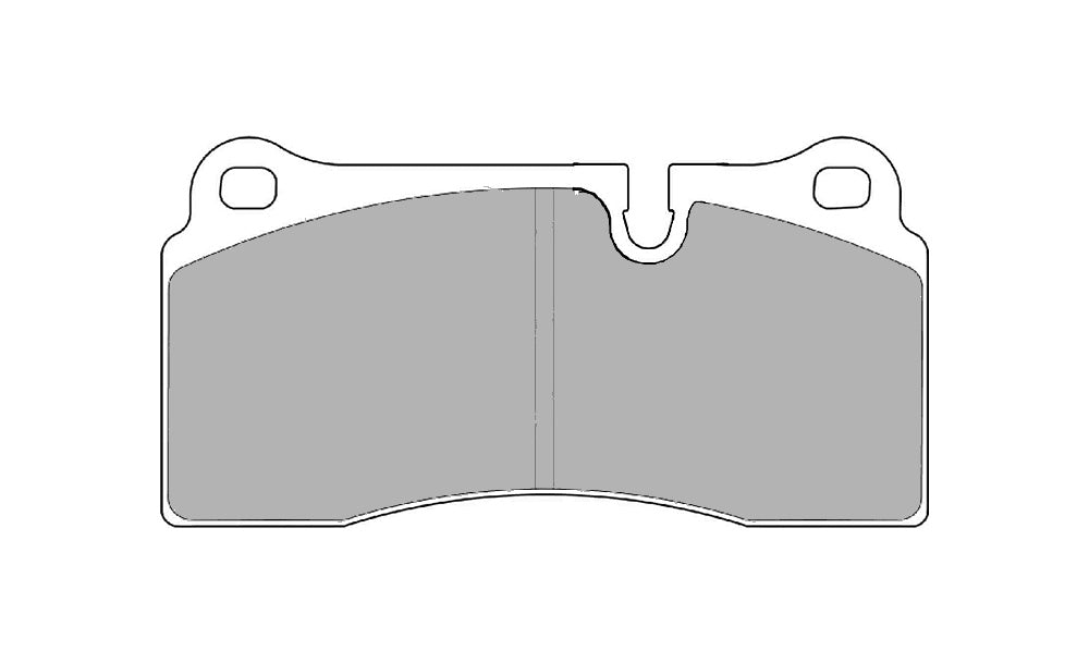 FERODO FRP3028H Front Brake Pads DS2500 for TESLA Model 3 / Model Y Photo-0