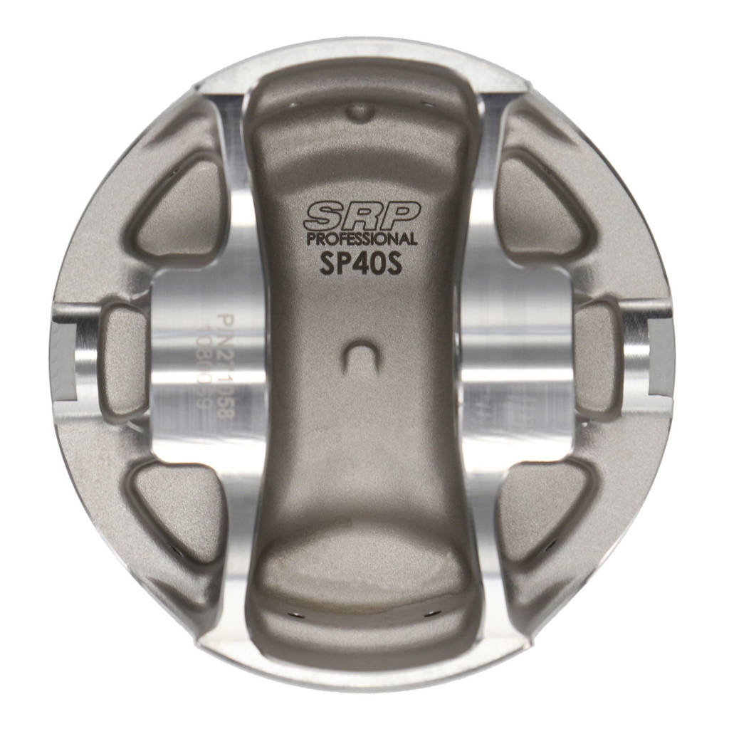 JE 271066 Piston Kit SRP Pro 4032 (4.155 in. Bore, 1.125 in. CH, 4.00 CC) for CHEVROLET Small Block Engine Photo-2