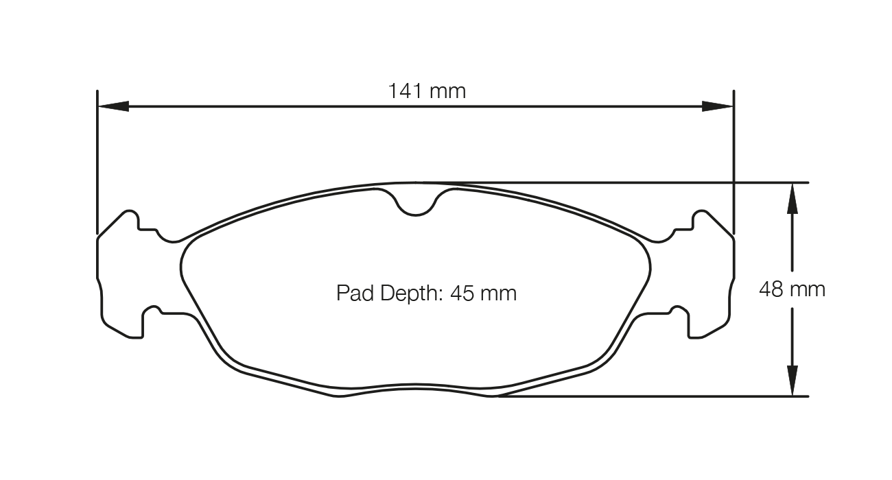PAGID 1620-RS42 Brake pads RS42 Photo-0