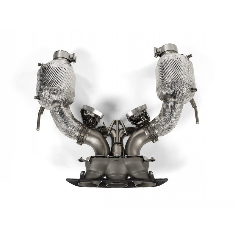 AKRAPOVIC S-FE/T/2 Slip-On Race Line (Titanium) for FERRARI 296 GTB/GTS 2023+ Photo-1