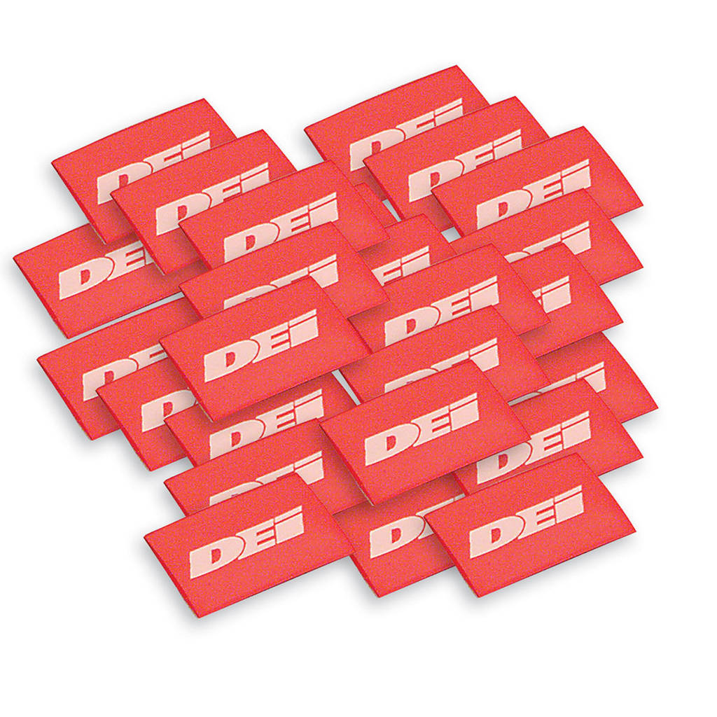 DEI 010821 Hi-Temp Shrink Tube 12mm x 1.5" Red Photo-0
