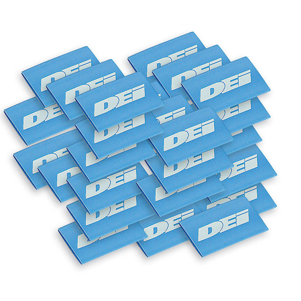 DEI 010830 Hi-Temp Shrink Tube 18mm x 1.5" Blue Photo-0