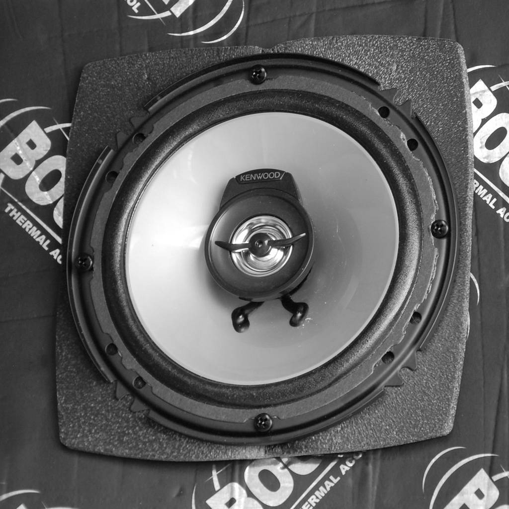 DEI 050320 Speaker Baffles 5-1/4" Round 6-1/2"w x 6-1/2"h x 4"d Pair Photo-4