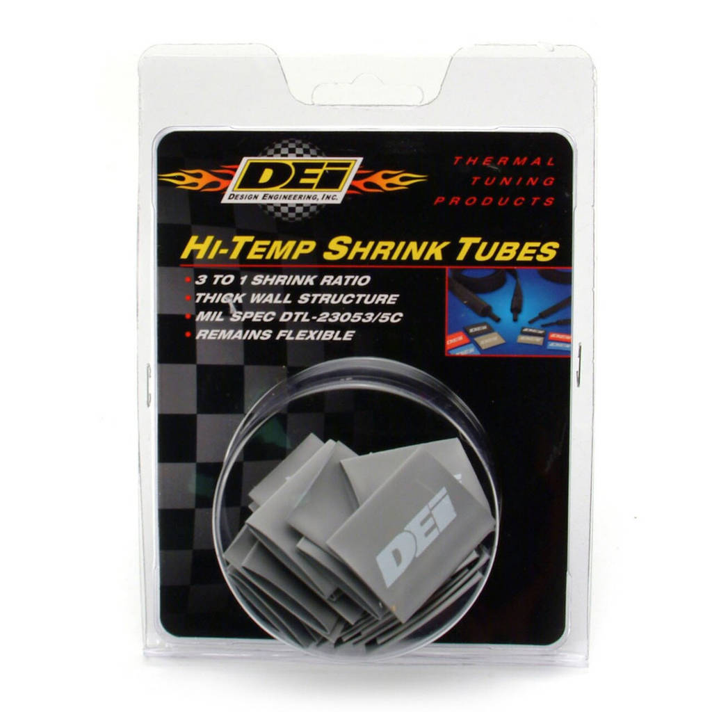 DEI 010800 Hi-Temp Shrink Tube 18mm x 1.5" Gray Photo-2
