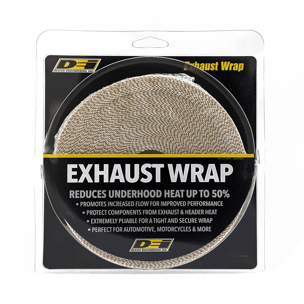 DEI 010102 Exhaust Wrap 2" x 50ft Tan Photo-1