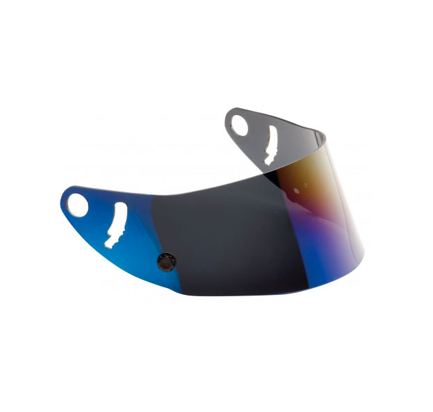 OMP SC0-0162 Iridium Blue Visor for GP8 Evo / GP8 K / KJ8 Series Helmets Photo-0